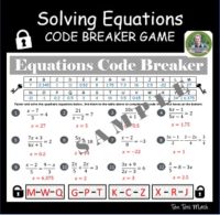 Solving Rational Equations activity