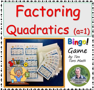 Factoring Quadratics a=1